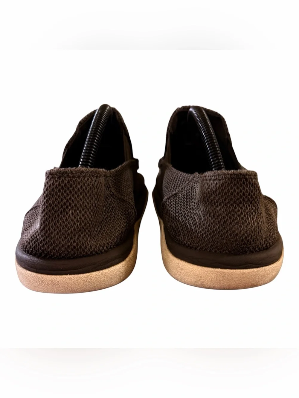 Sanuk Men’s Vagabond Sidewalk Surfers Brown Slip On Loafers Shoes Size 10 EUC